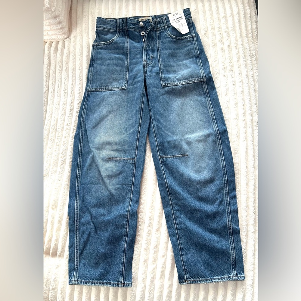 MADEWELL BARREL JEANS